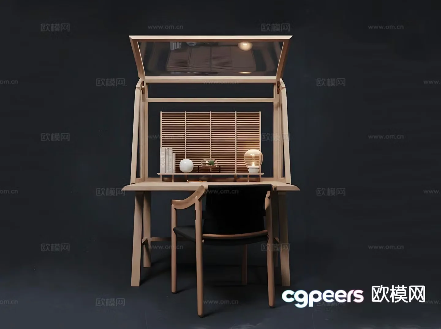 New Chinese style dresser 3d model