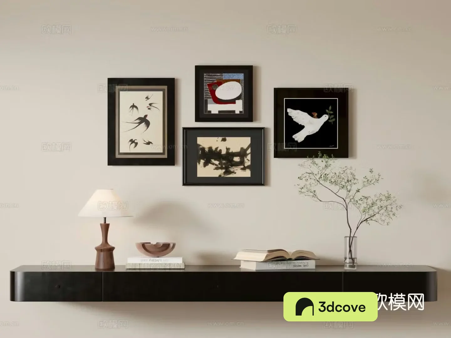Medieval style decorative painting art painting hanging painting