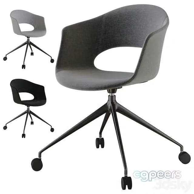 3ds Max Free – Lady B Pop Chair by Scab Design