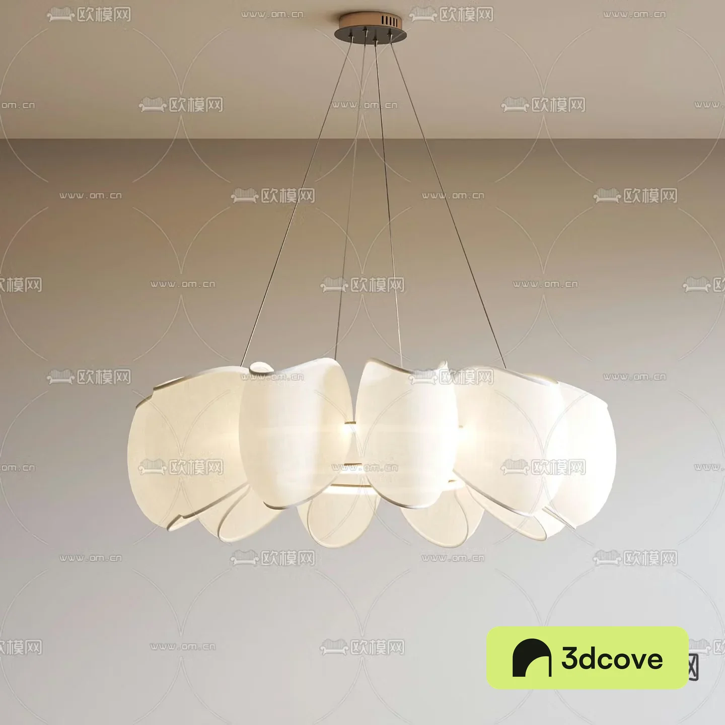 Cream style chandelier restaurant chandelier