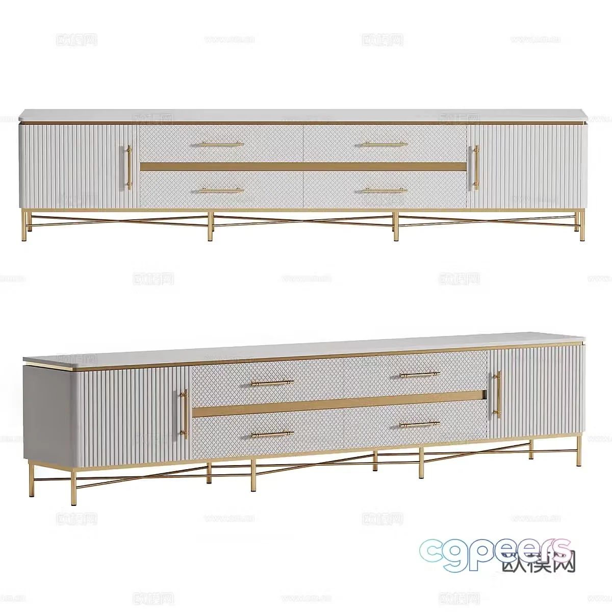 TV cabinet 3d model