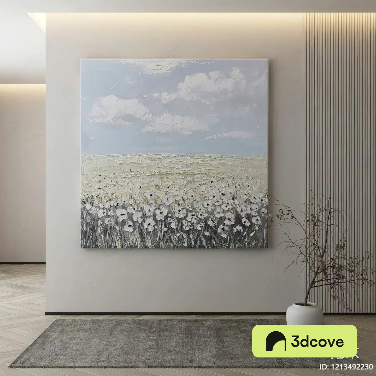 Modern Artwork In A Room