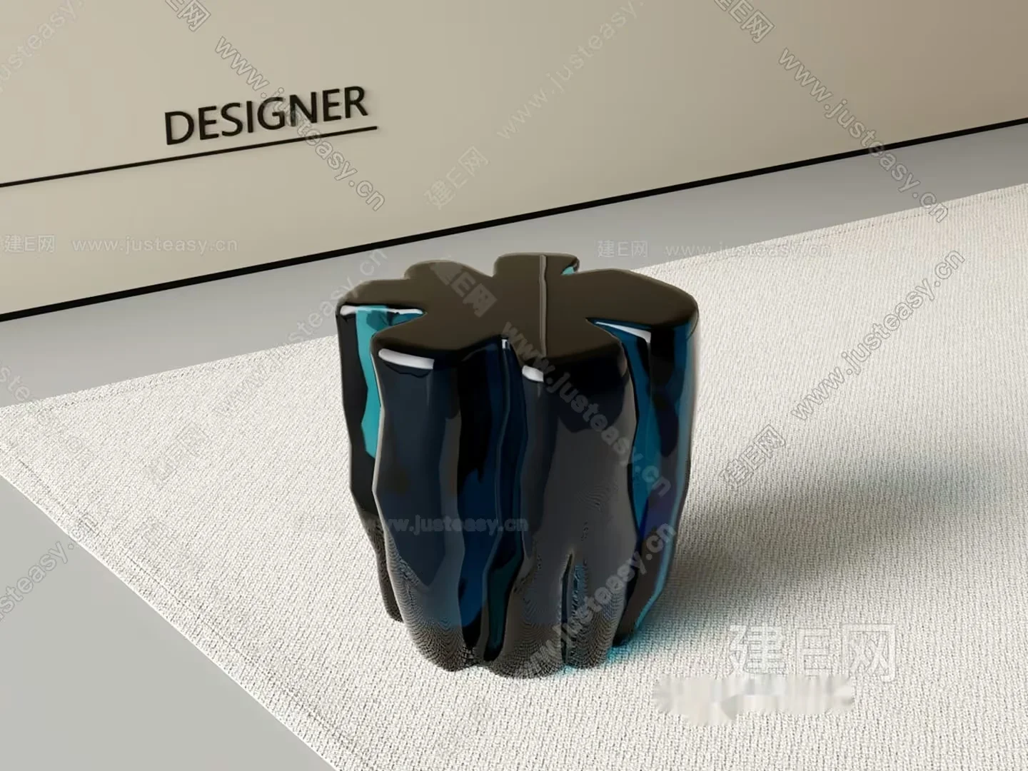 A Modern Designer Table 3D Model – 19744 – VRAY Render