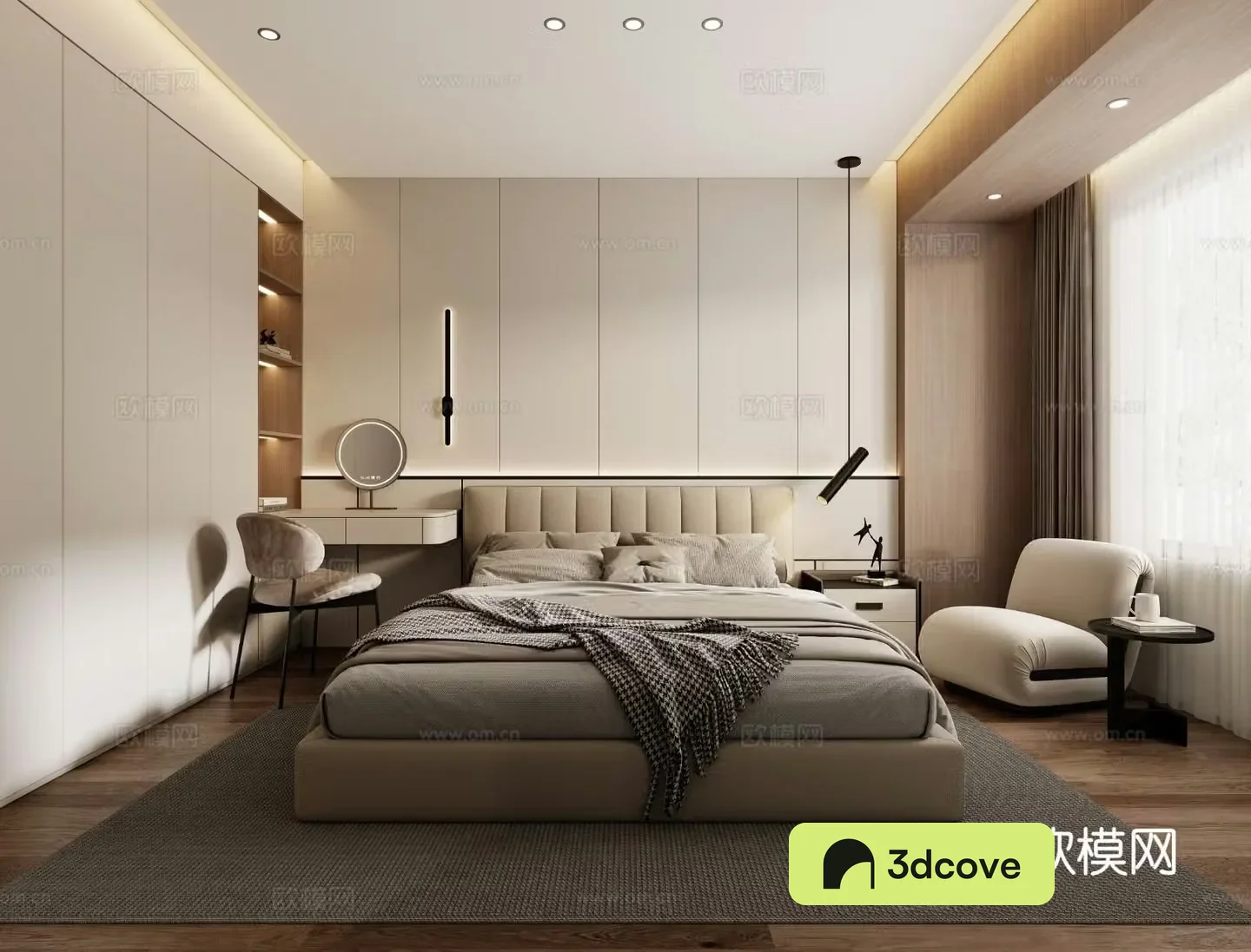 Modern bedroom