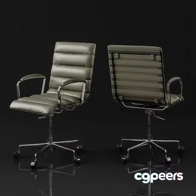 3ds Max Free – Oviedo leather desk chair