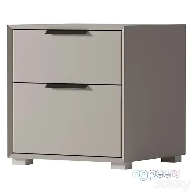 3ds Max Free – Bedside table Mallany
