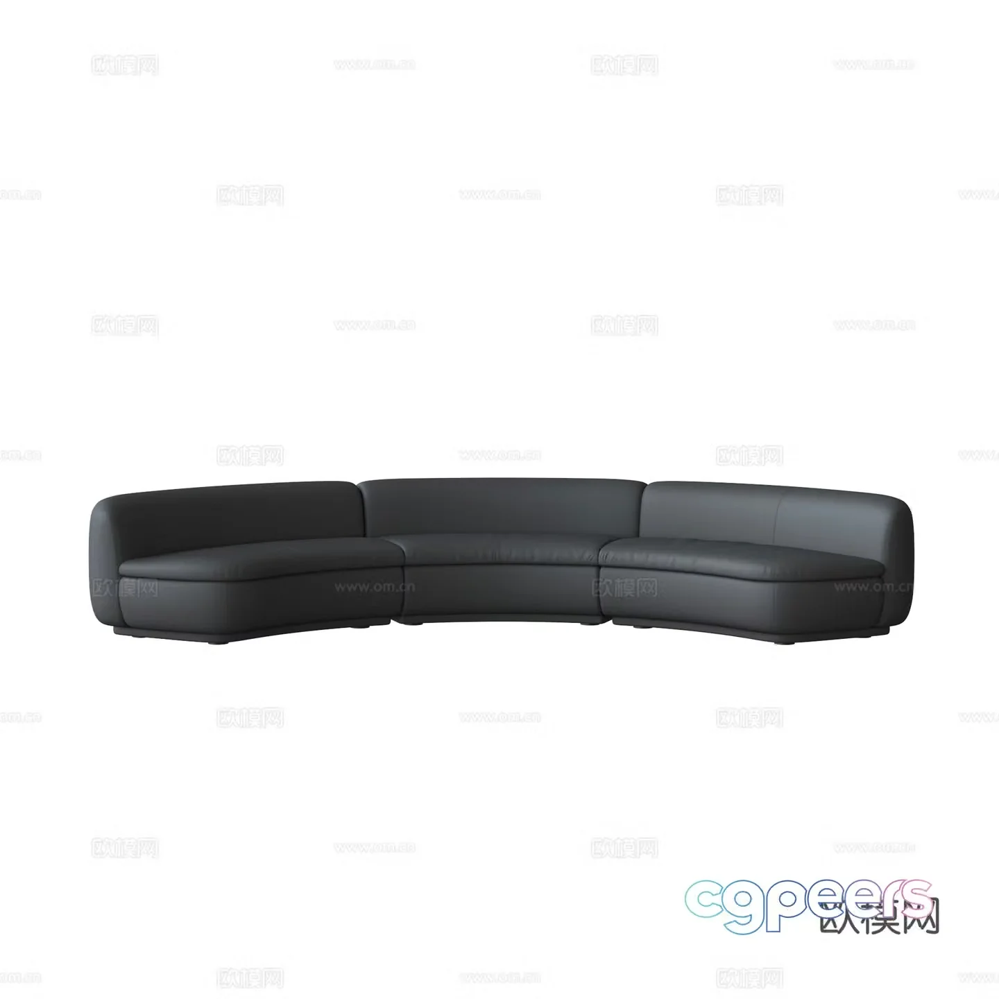 Special-shaped sofa 3d model