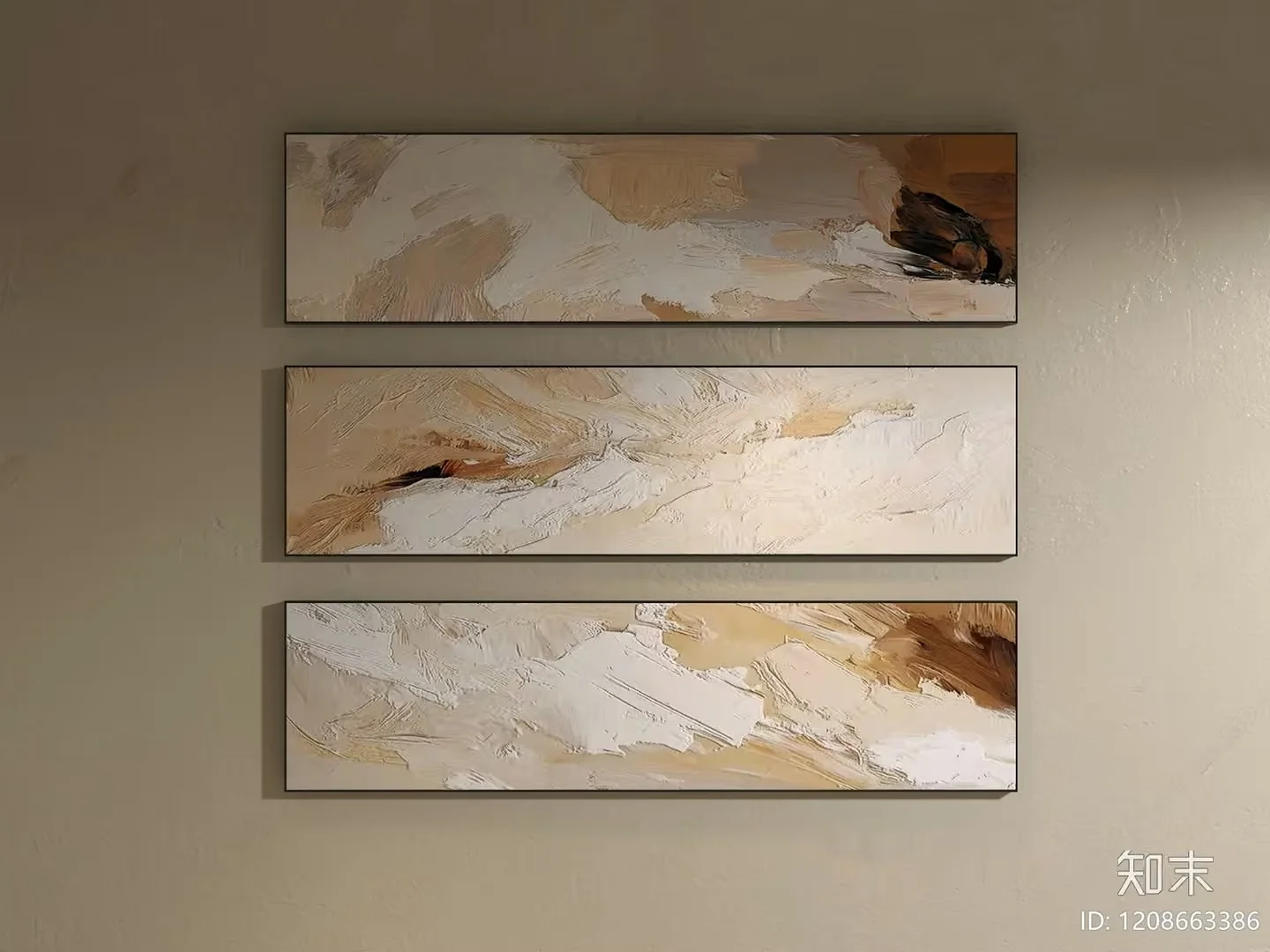 Modern Abstract Art 3D Model – 16714 – VRAY Render