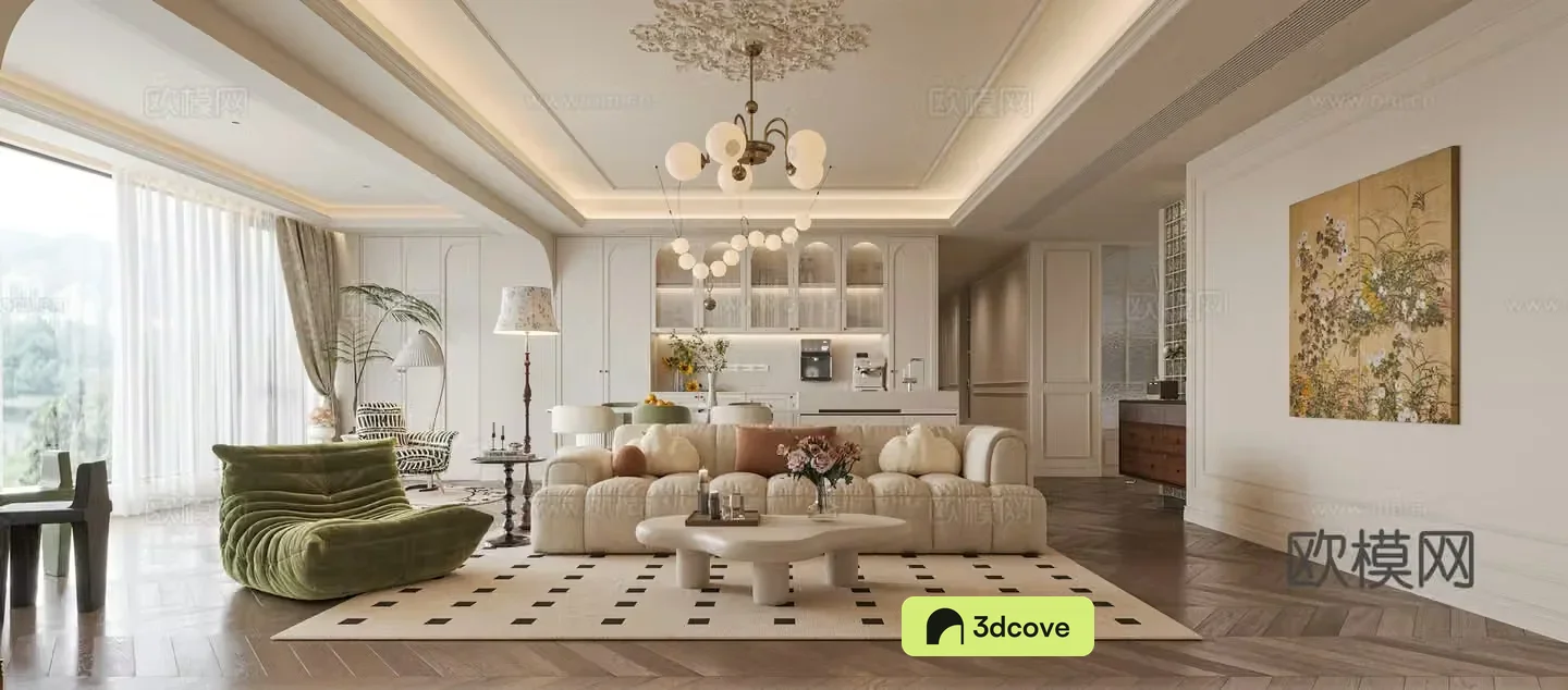 French living room