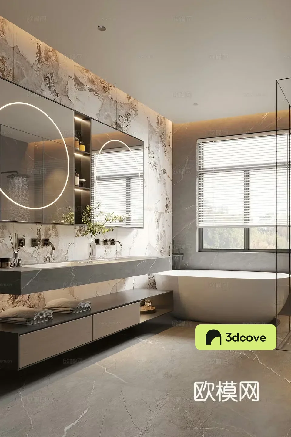 Modern bathroom