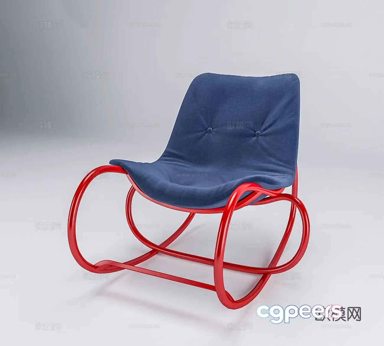 Rocking chair 3d model