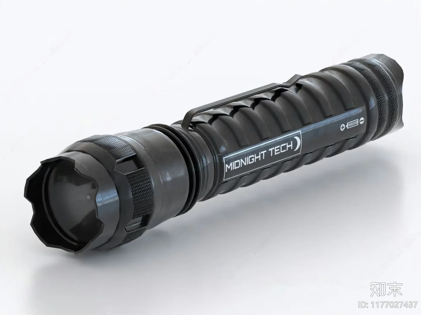 A Flashlight 3D Model – 9706 – VRAY Render