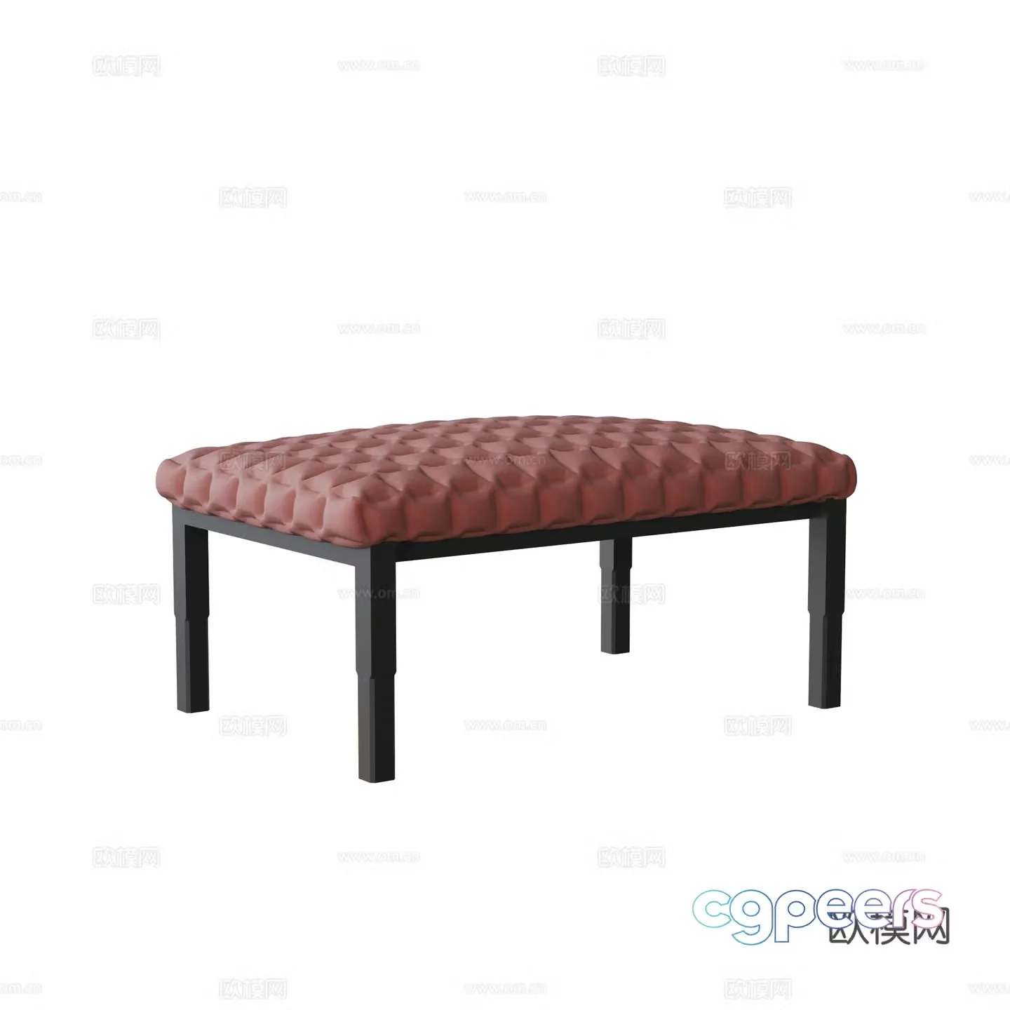 Sofa bench 3d model