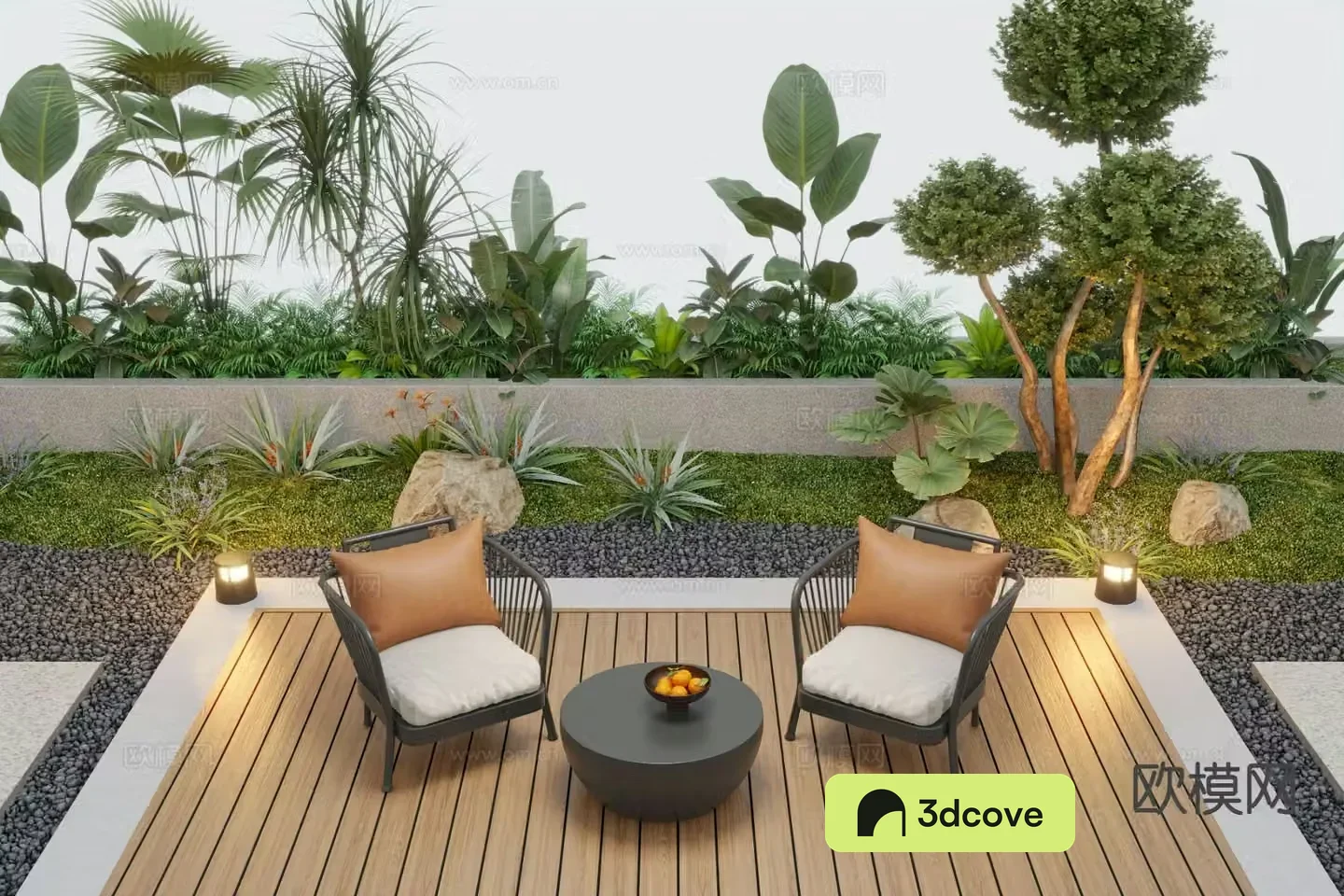 Modern outdoor leisure chair