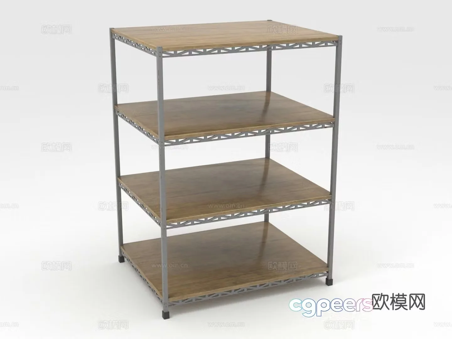 Storage rack Shelf Storage rack Layer Display rack 3D model