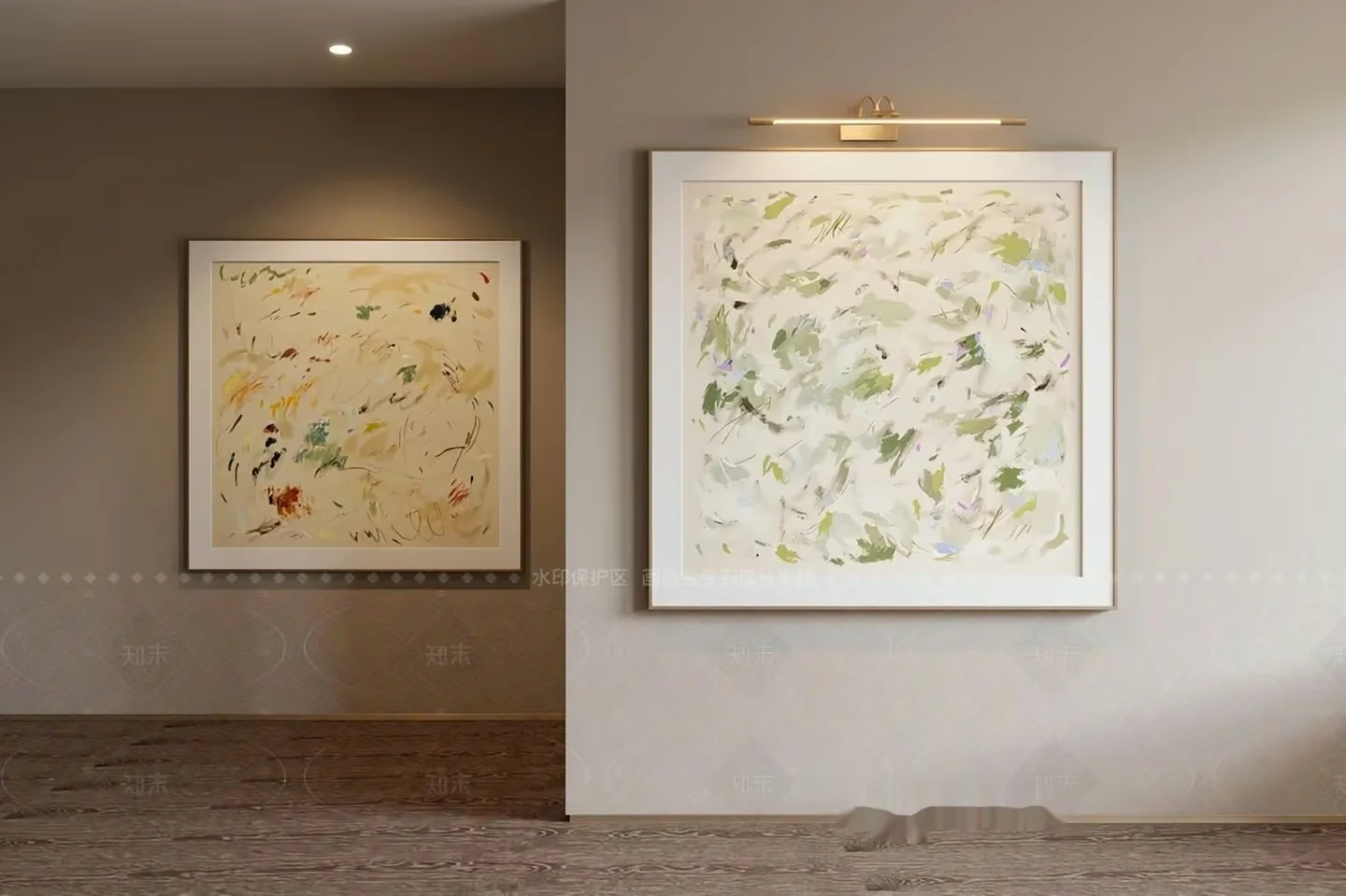 Abstract Art Pieces 3D Model – 16987 – VRAY Render