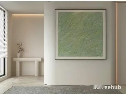 Modern Living Room 3D Model – 23006 – VRAY Render