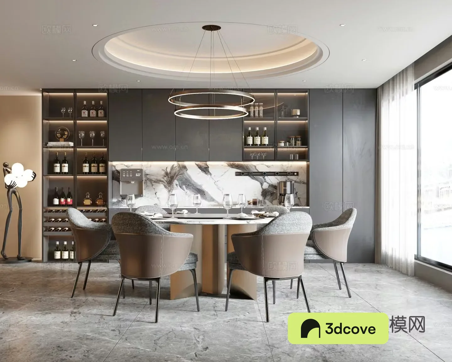 Modern restaurant