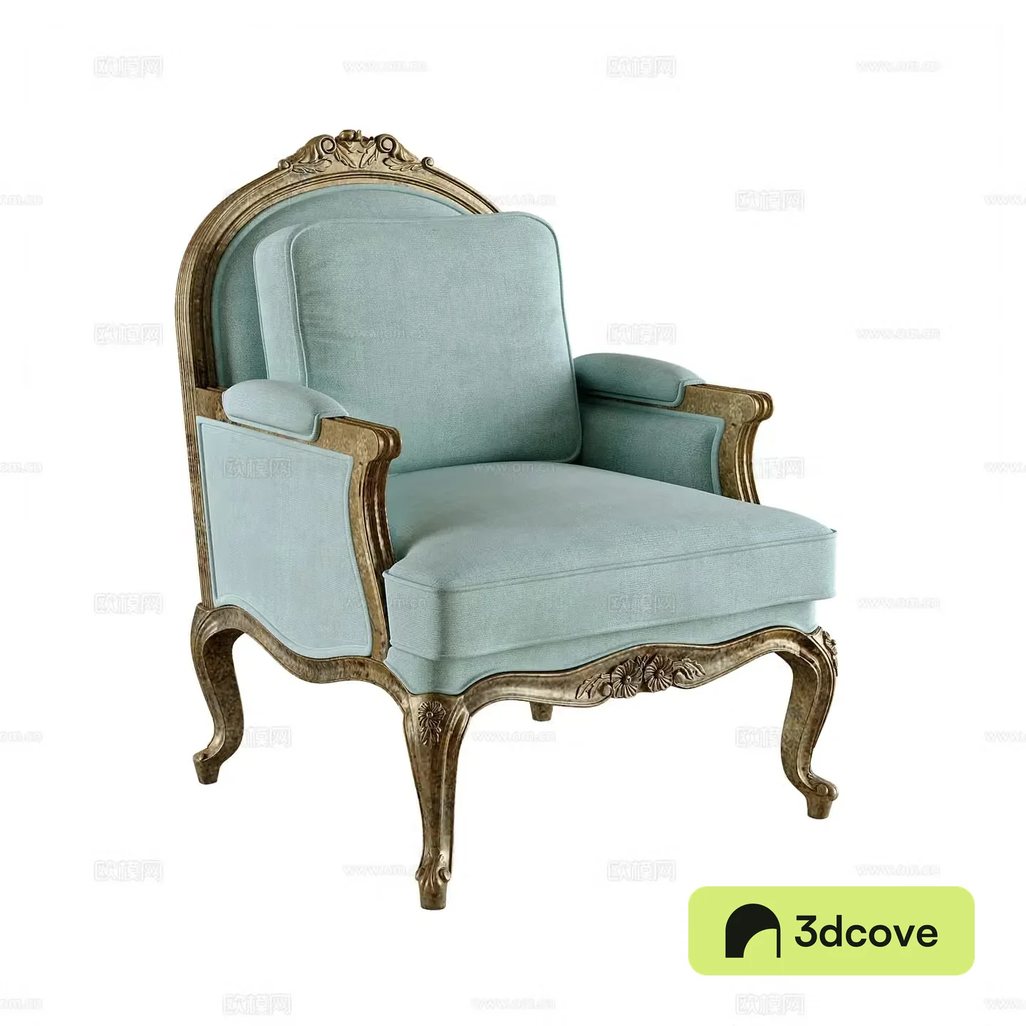 French single sofa