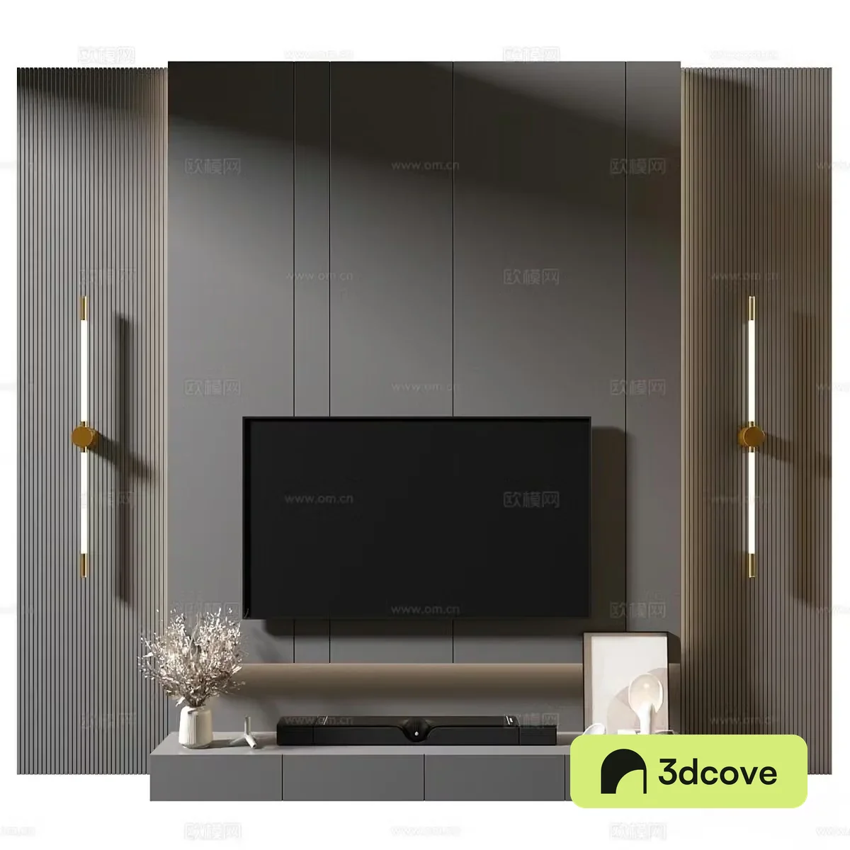 Italian TV background wall