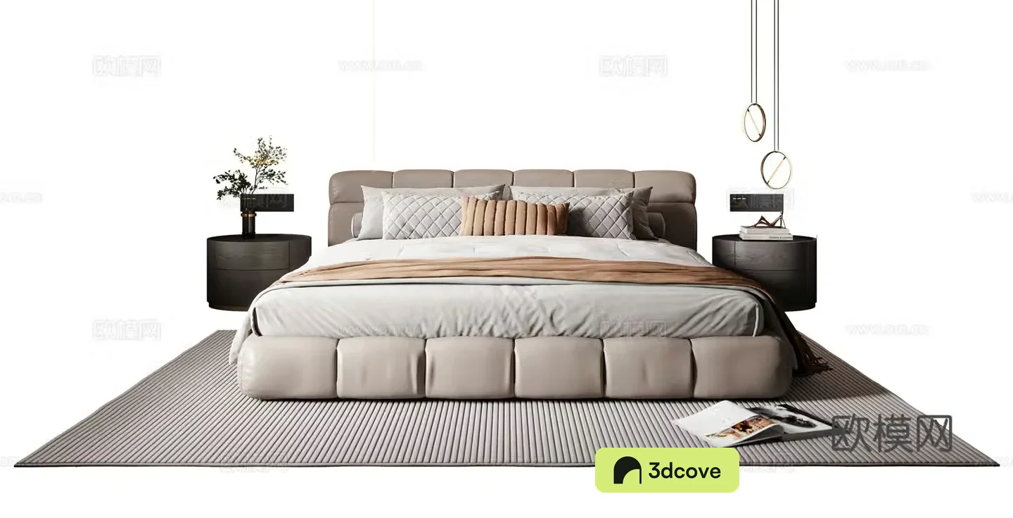 Italian double bed