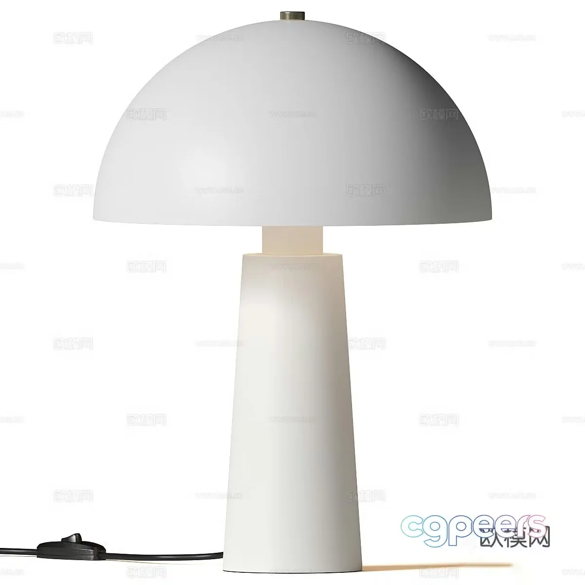 Minimalist desk lamp Simple desk lamp Milk white desk lamp Decorative desk lamp Bedside desk lamp Art desk lamp 3D model