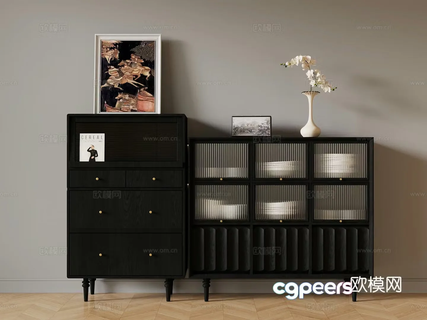 Sideboard Modern Sideboard 3D Model