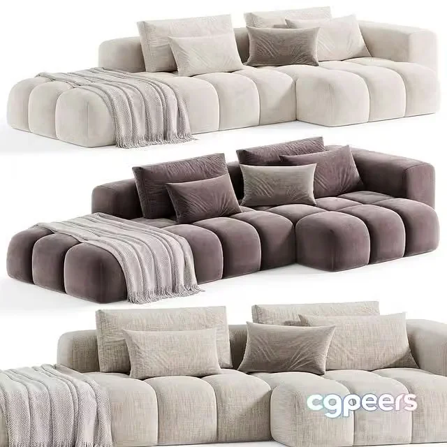 3ds Max Free – Modern Sofa FED
