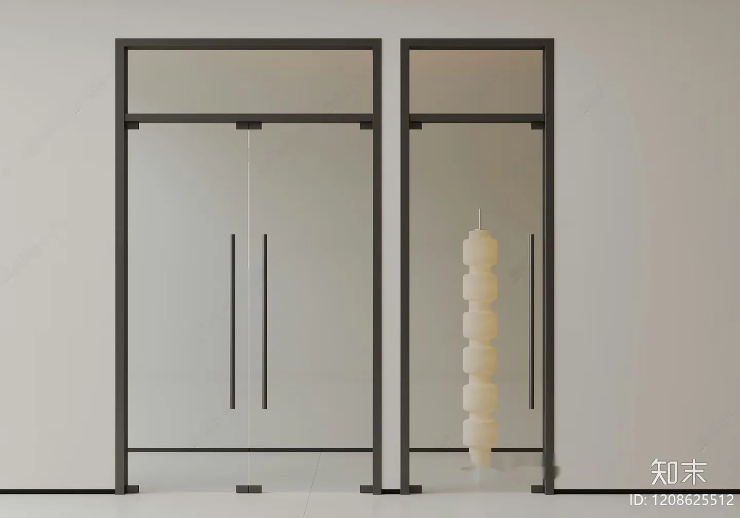 Modern Sliding Doors 3D Model – 19835 – VRAY Render