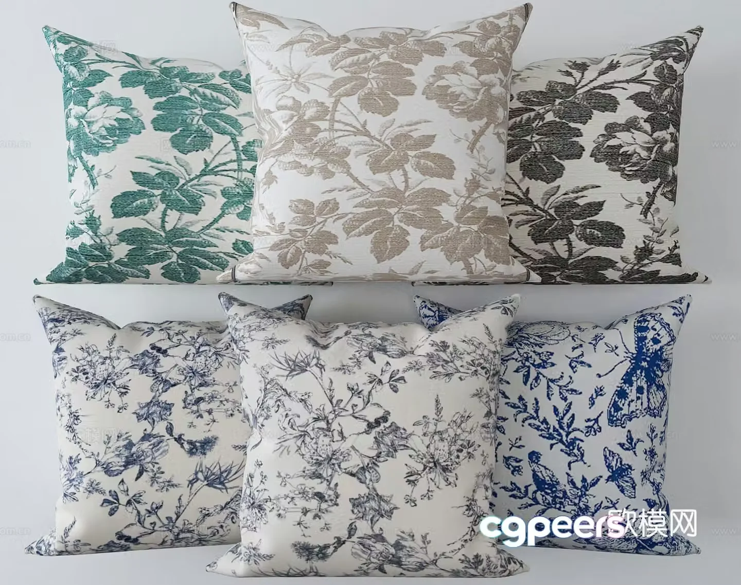 Modern pillow pillow 3d model