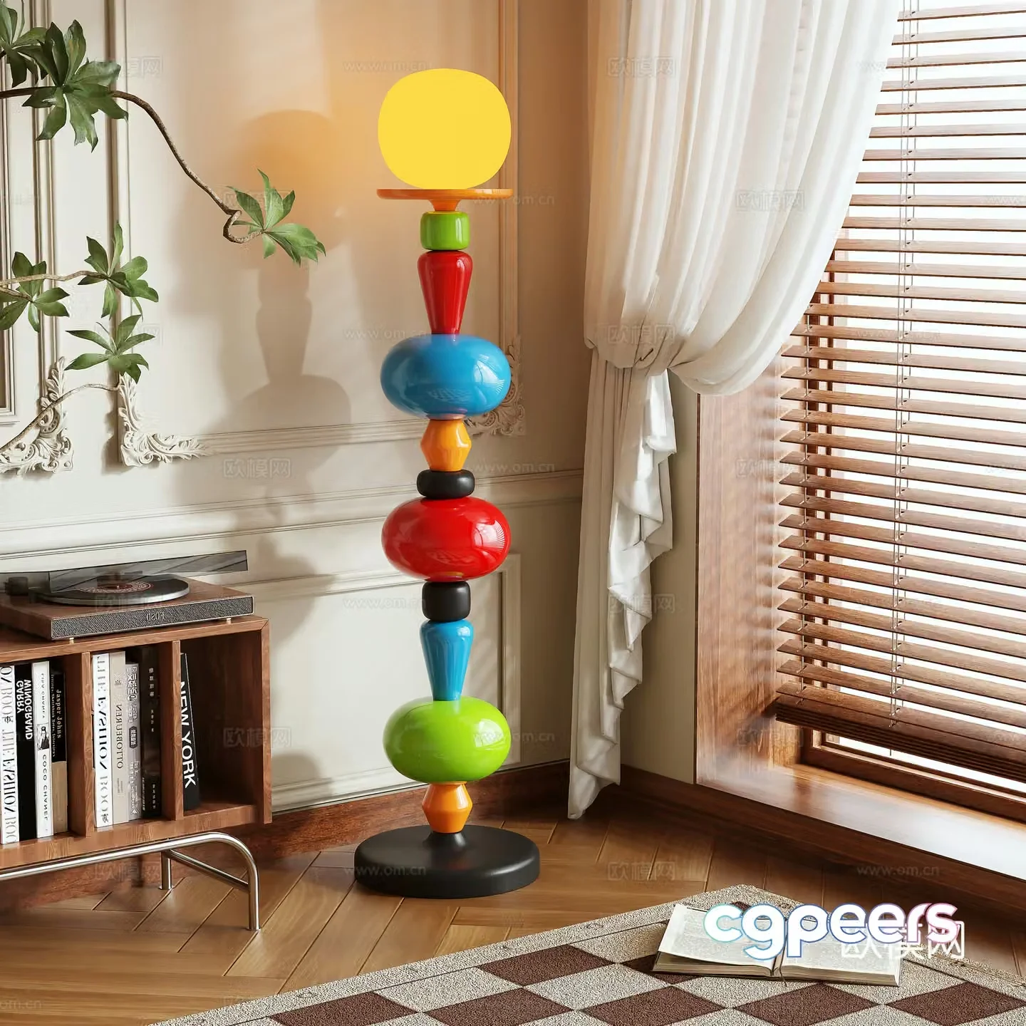 Floor lamp 3d model