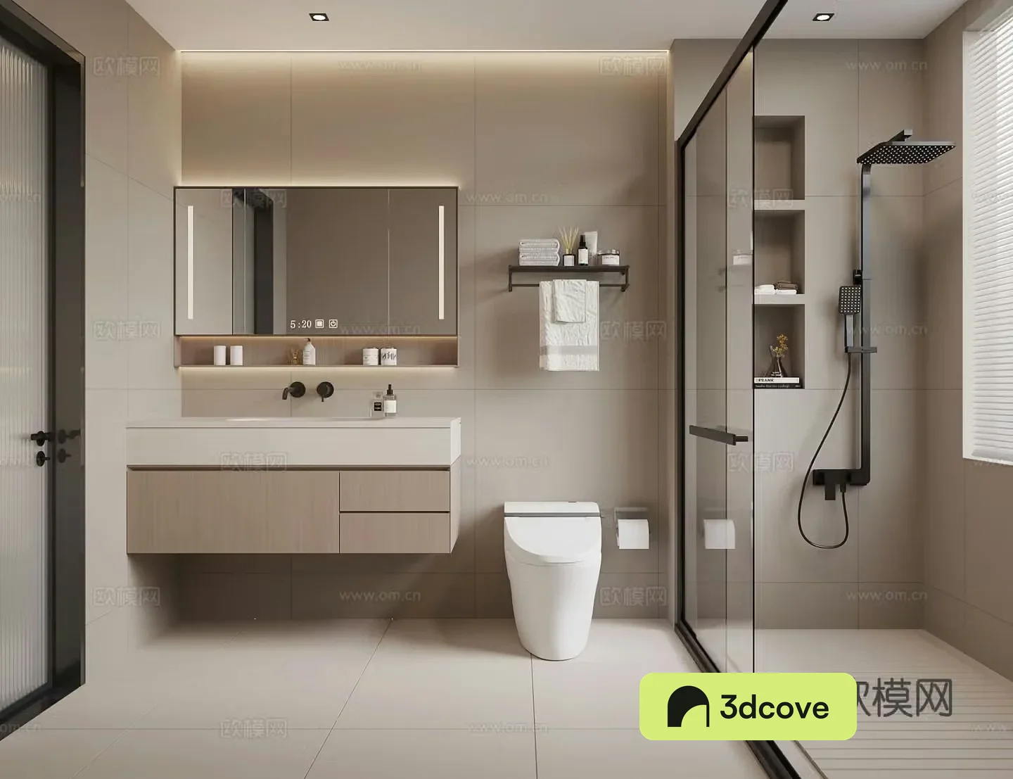Modern bathroom