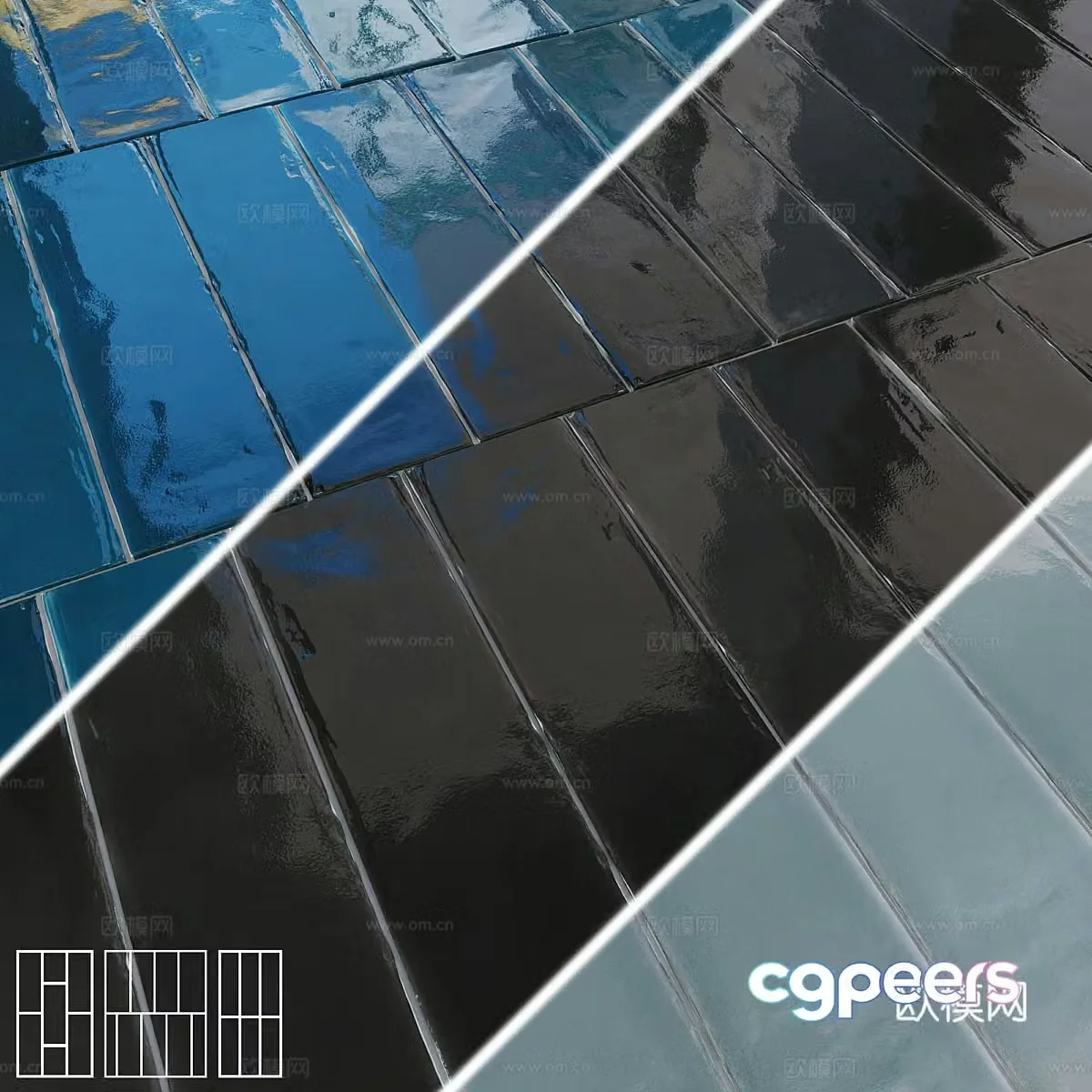 Floor tiles tile 3d model