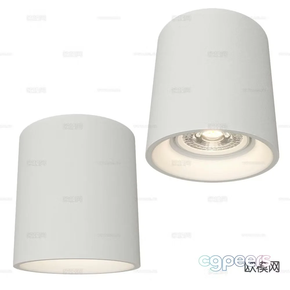 DENKIRS long downlight spotlight 3d model