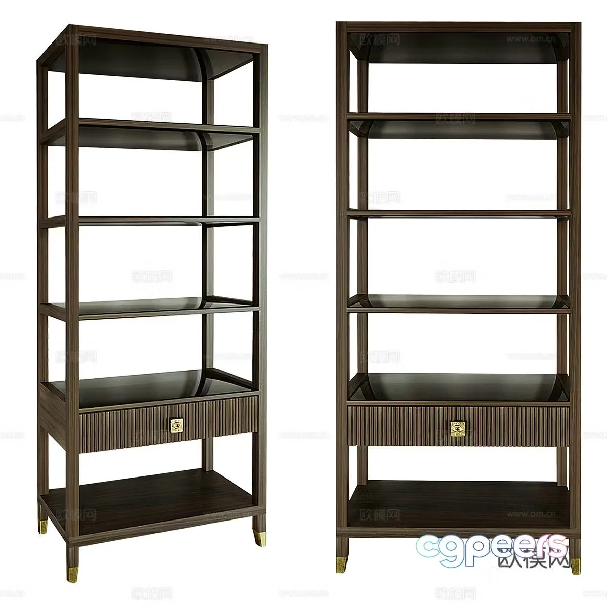 3D model of shelf