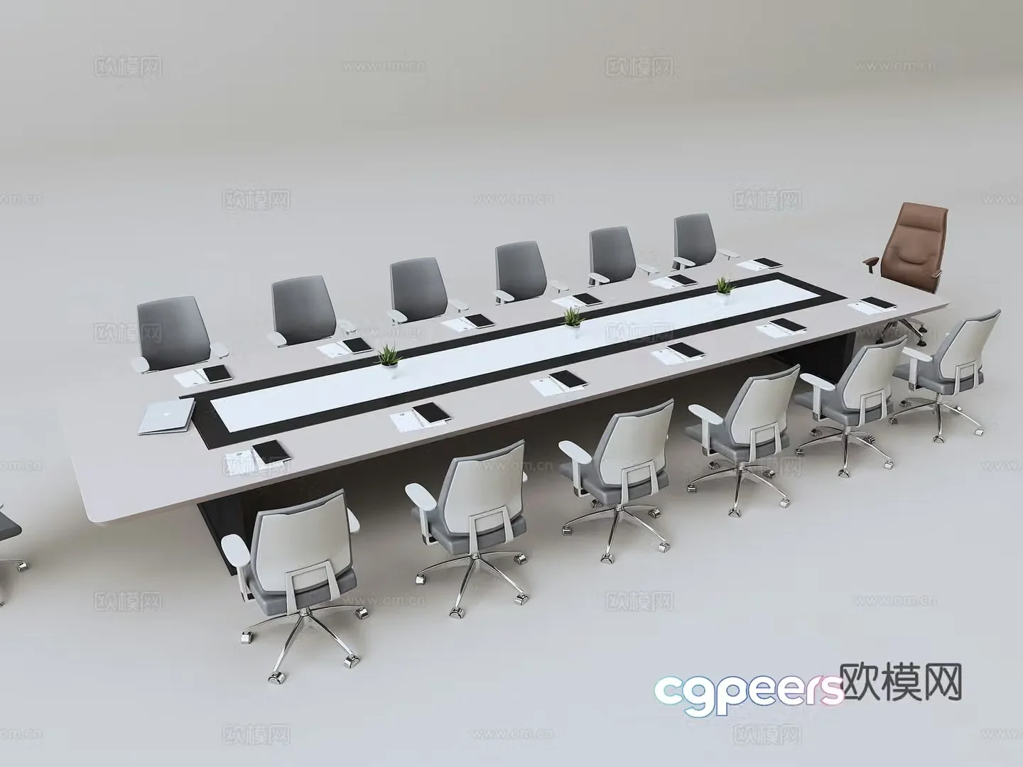 Conference table 3d model