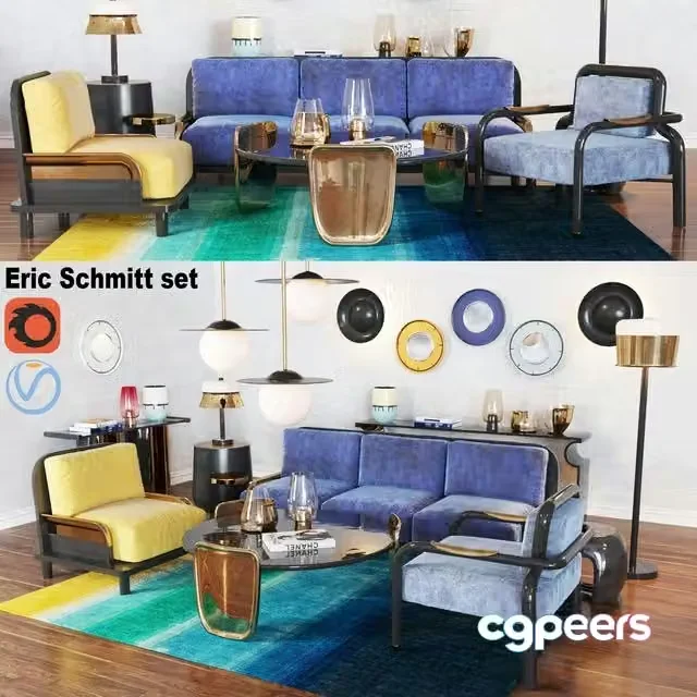 3ds Max Free – Eric Schmitt set