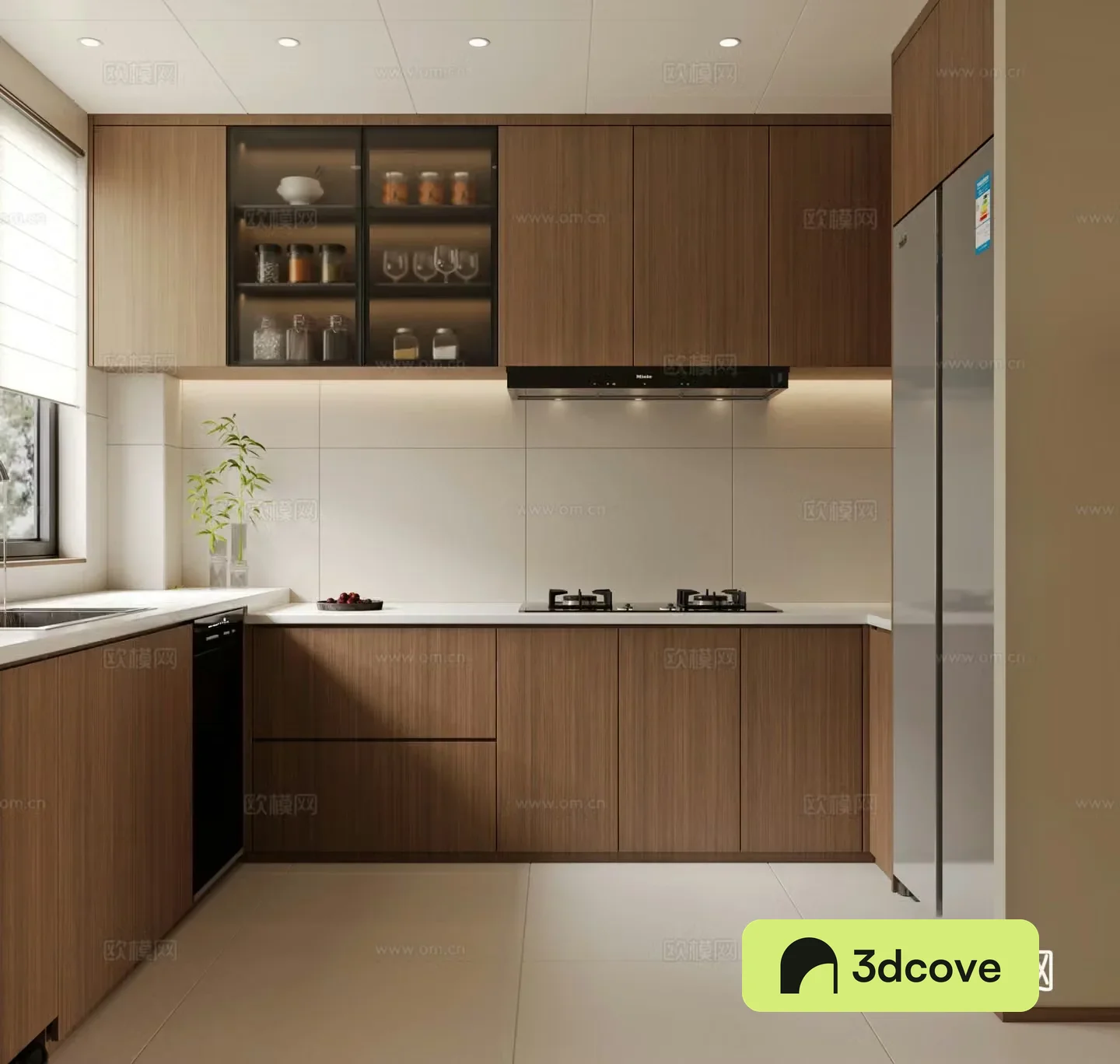 Wasabi Kitchen 3D Model