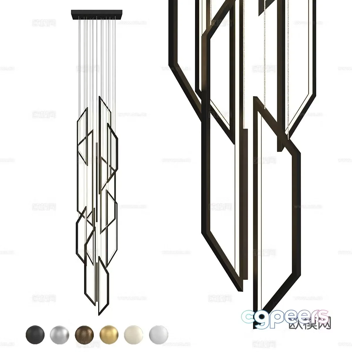 Chandelier 3d model