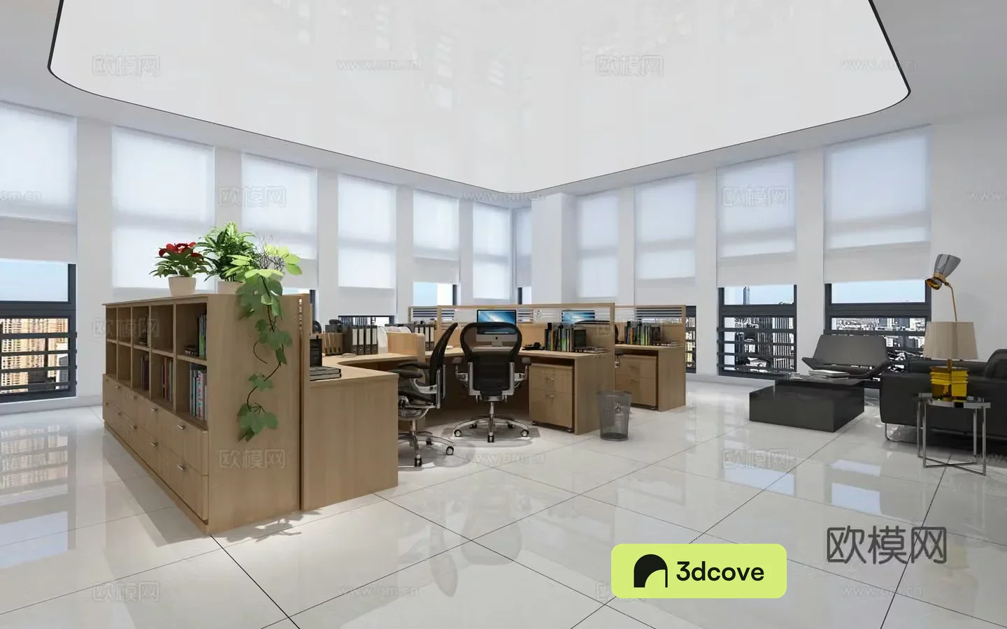 Public office area office