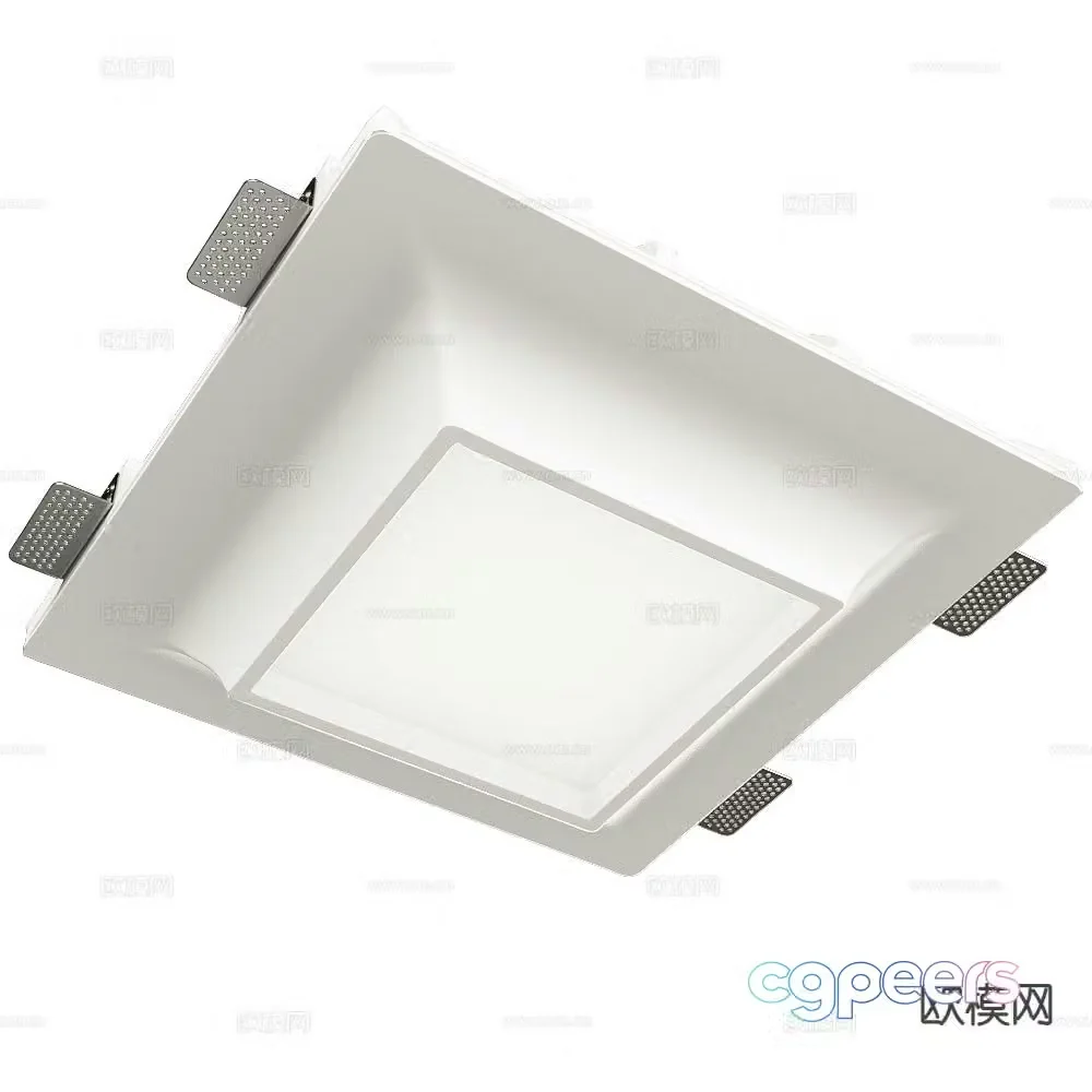 Zenit STP ceiling lamp 3d model