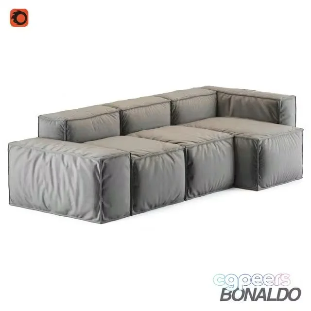 3ds Max Free – Bonaldo Peanut sofa