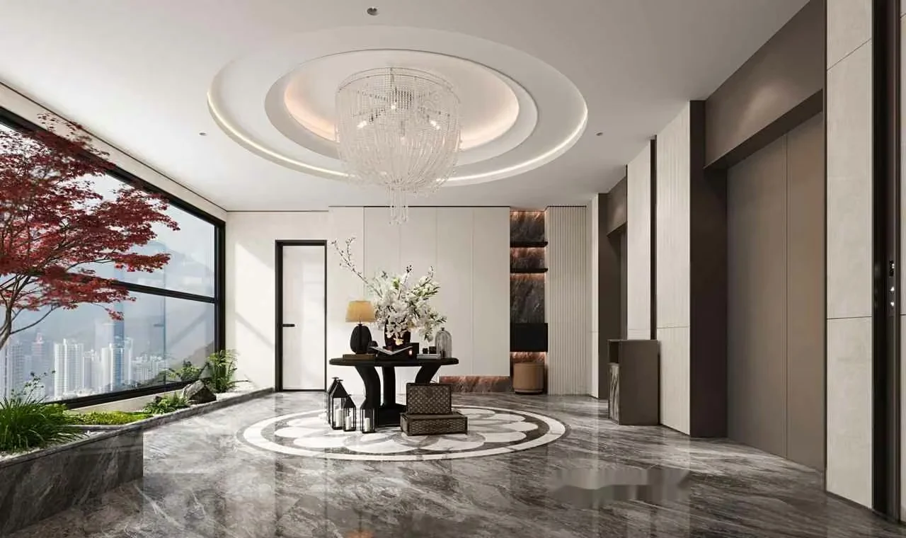 Modern Entryway 3D Model – 7145 – VRAY Render