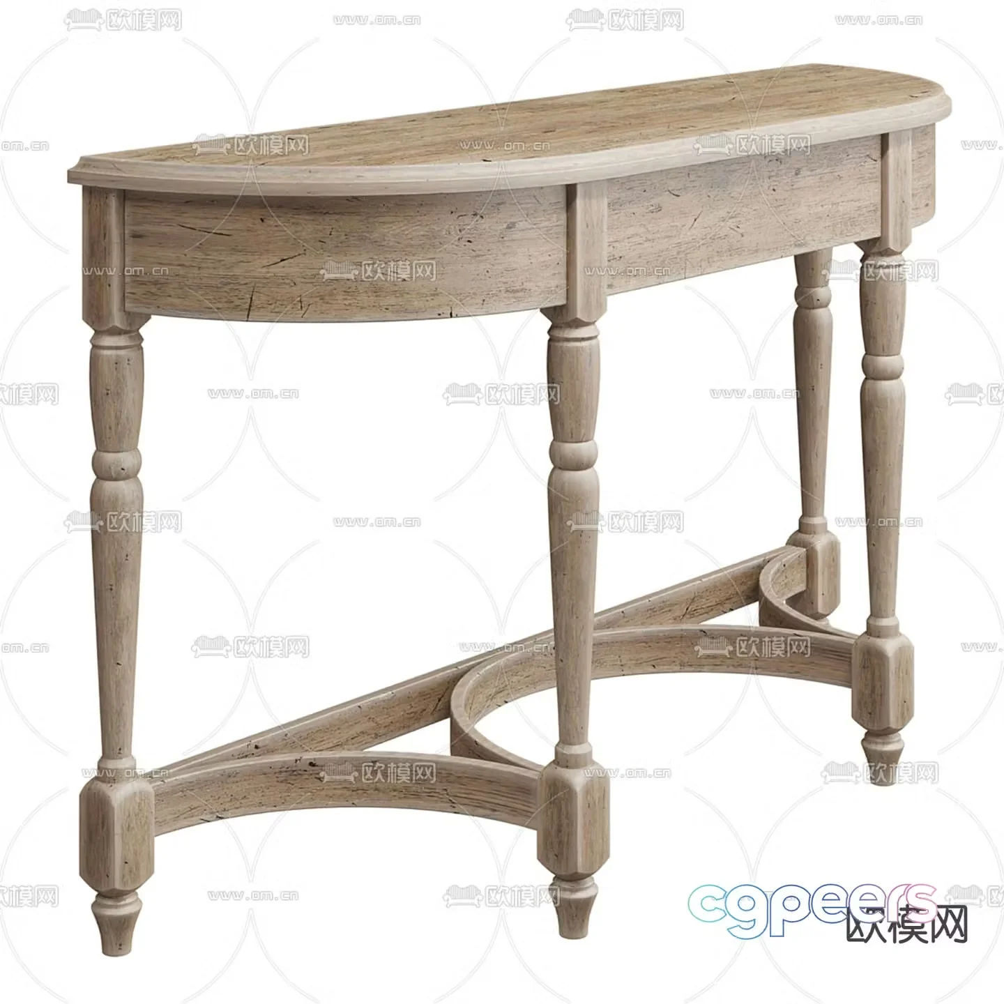 3D model of end viewing platform