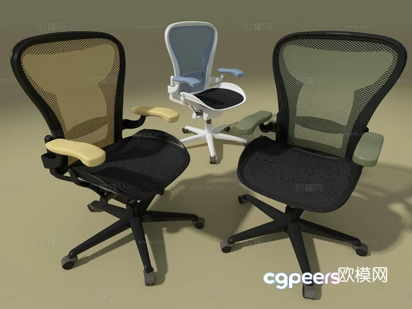Office chair 3d model