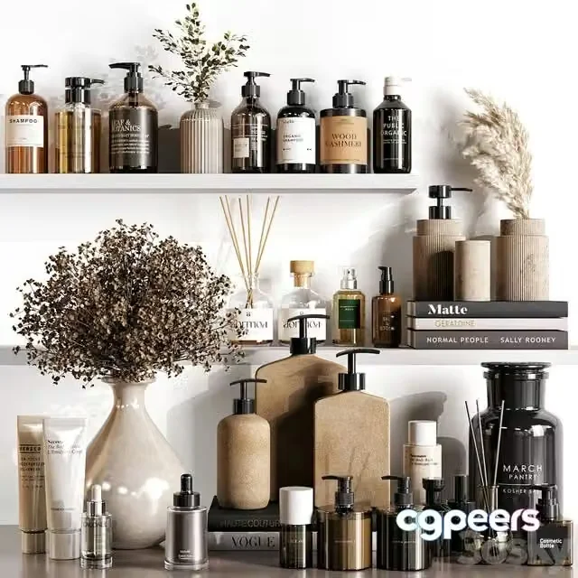 3ds Max Free – Bathroom Accessories 10