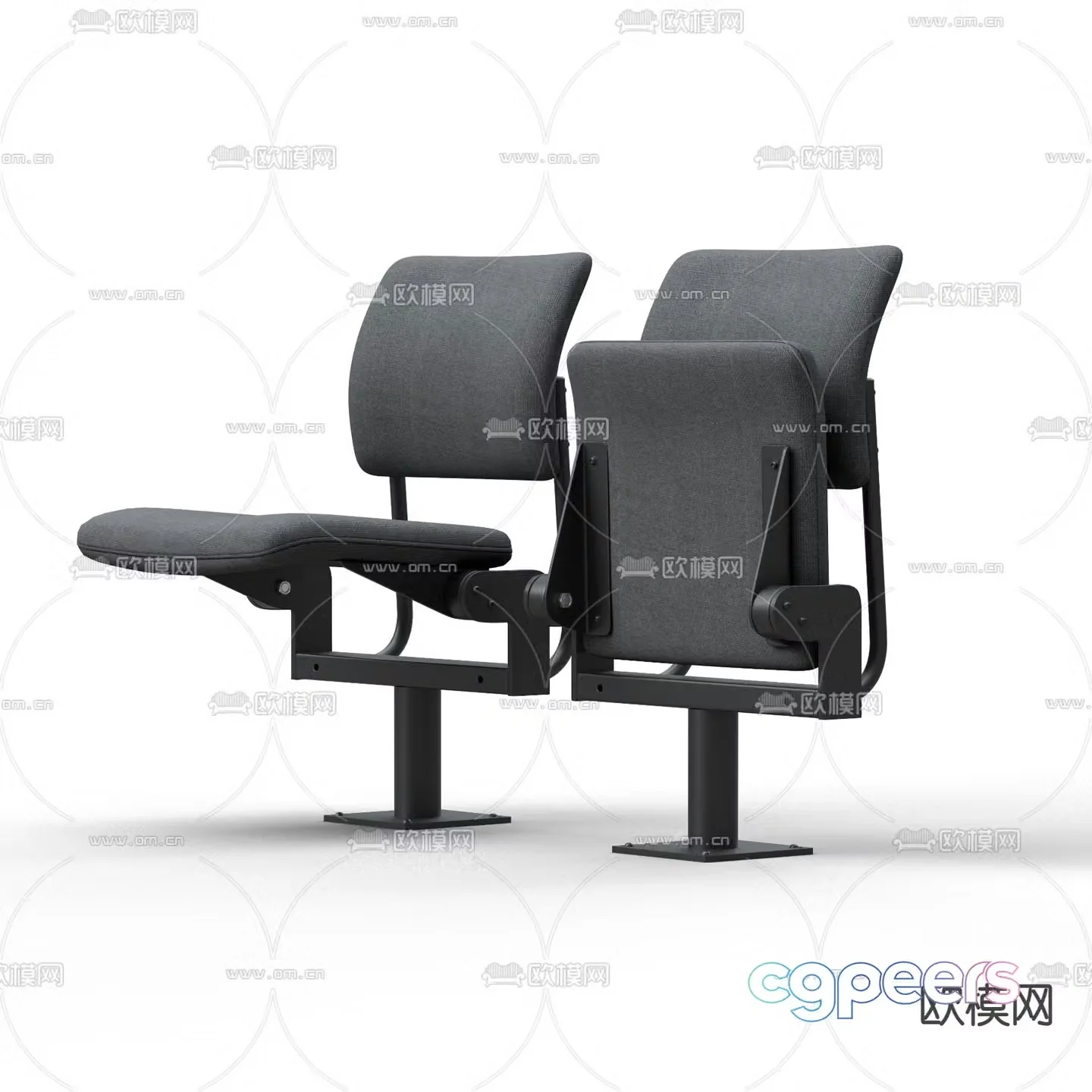 Modern conference chair Public chair 3d model