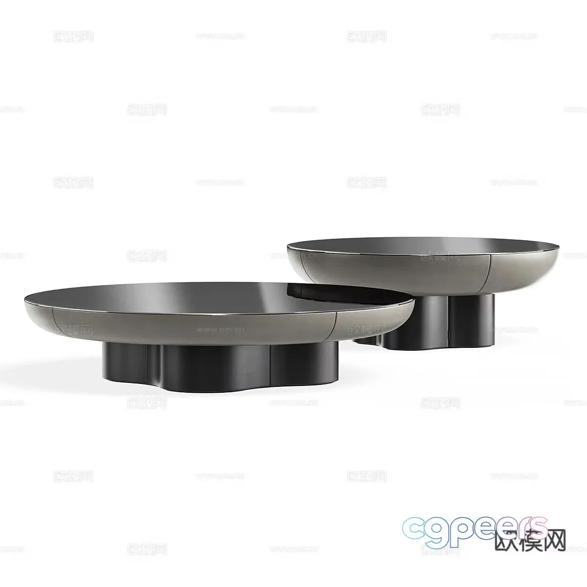 Simple coffee table mother-in-law coffee table 3d model