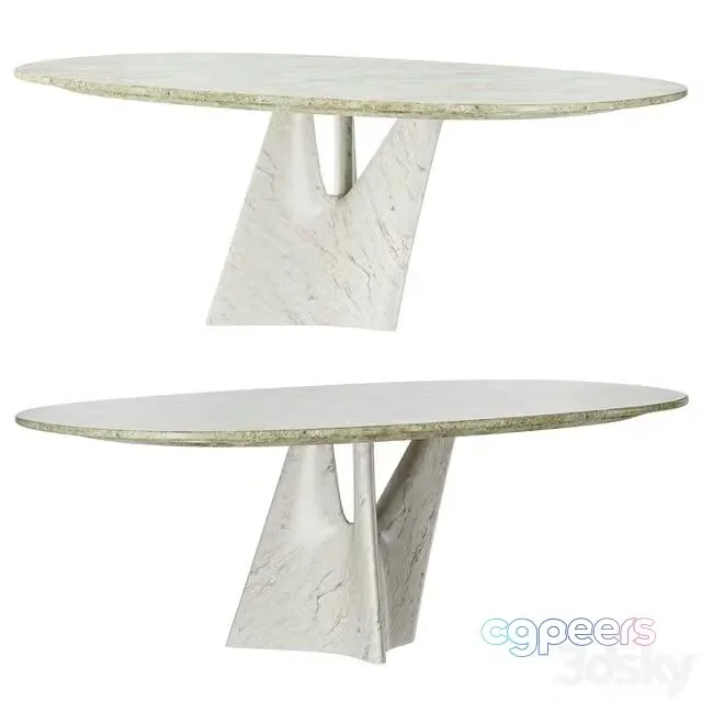 3ds Max Free – Poltrona Frau INFINITO Table
