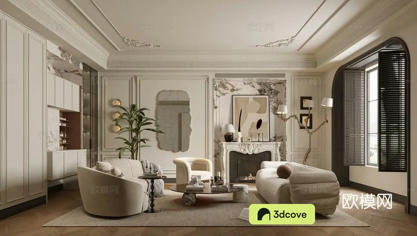French living room
